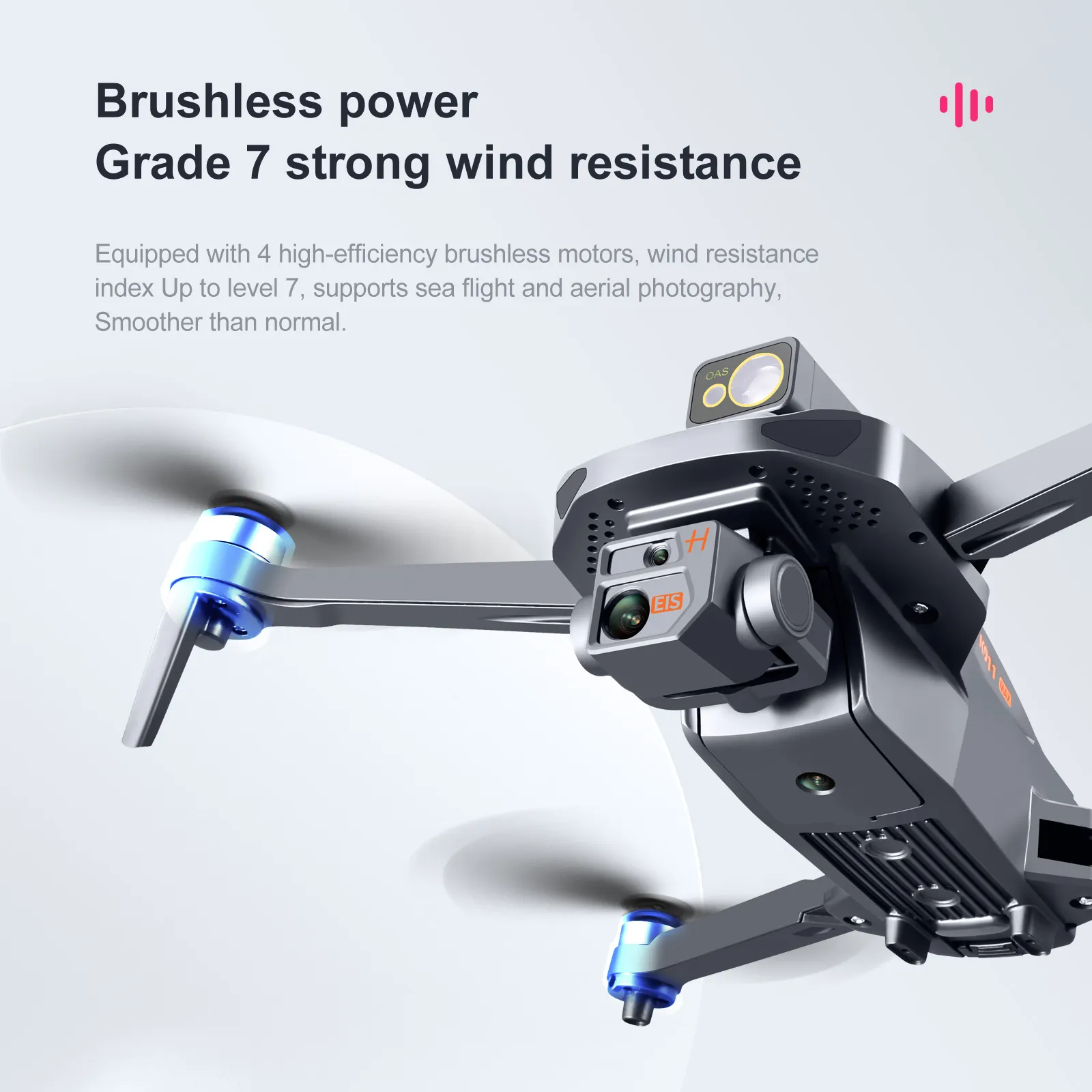New professional drone K911 GPS 4K 8K ESC HD three camera FPV 1200 km aerial photography brushless motor foldable quadcopter toy