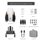 New S6S 4K Mini Drone GPS 5G Wifi HD Camera EIS Camera Optical Flow Brushless Motor Foldable Quadcopter RC Helicopter Toy