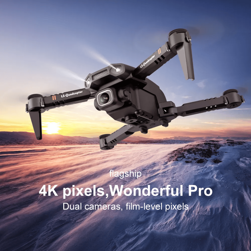 2021 New Mini Drone XT6 4K 1080P HD Camera WiFi Fpv Air Pressure Altitude Hold Foldable Quadcopter RC Drone Kid Toy GIft