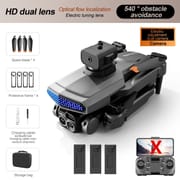 The new D6 professional mini drone 4kWifi FPV HD ESC camera optical flow with obstacle avoidance foldable quadcopter toy gift