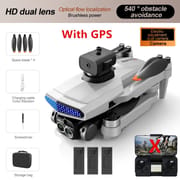 The new D6 professional mini drone 4kWifi FPV HD ESC camera optical flow with obstacle avoidance foldable quadcopter toy gift