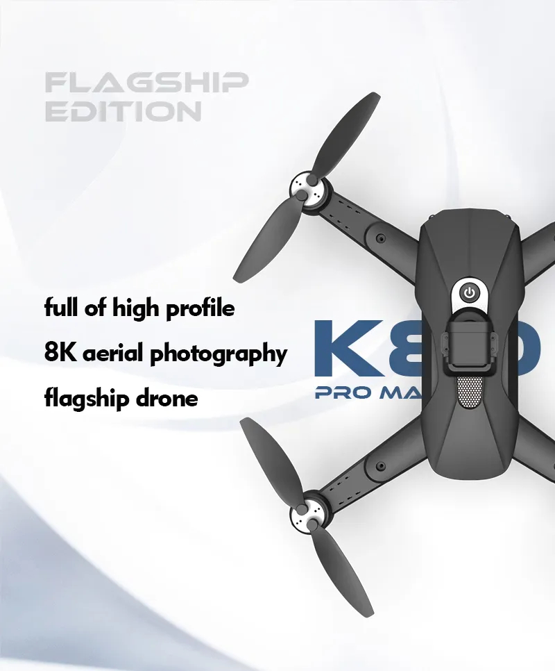 New K80 PRO Drone GPS 5G 4K HD Camera Professional Aerial Photography Brushless Motor Foldable Quadcopter Distance 1200M