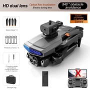 The new D6 professional mini drone 4kWifi FPV HD ESC camera optical flow with obstacle avoidance foldable quadcopter toy gift