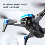 New professional drone K911 GPS 4K 8K ESC HD three camera FPV 1200 km aerial photography brushless motor foldable quadcopter toy