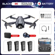 New MINI4 UAV 4K HD ESC Camera Optical Flow Positioning Obstacle Avoidance Foldable Quadcopter Remote Control Drone Toy Boy Gift