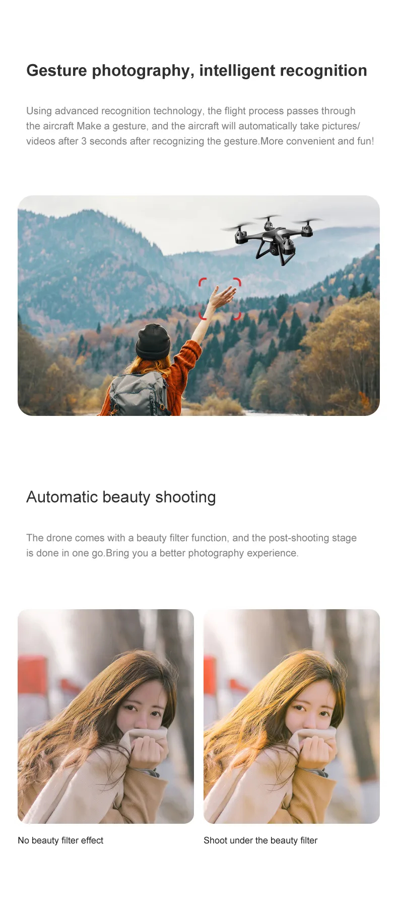New JC801 Drone 4k Professional WiFi Fpv HD wide-angle camera RC Aerial Photography quadcopter helicopter Camera-free toy gift