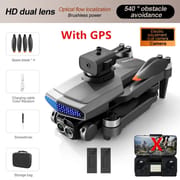 The new D6 professional mini drone 4kWifi FPV HD ESC camera optical flow with obstacle avoidance foldable quadcopter toy gift