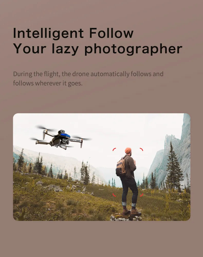 The new D6 professional mini drone 4kWifi FPV HD ESC camera optical flow with obstacle avoidance foldable quadcopter toy gift