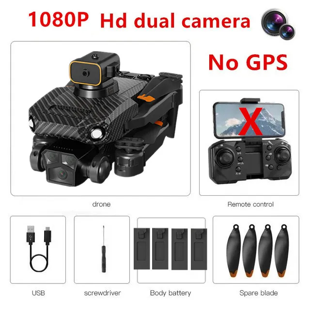 Professional RC MINI Drone 4K 8K ESC HD three camera WIFI FPV brushless motor Obstacle avoidance folding quadcopter toy Gift