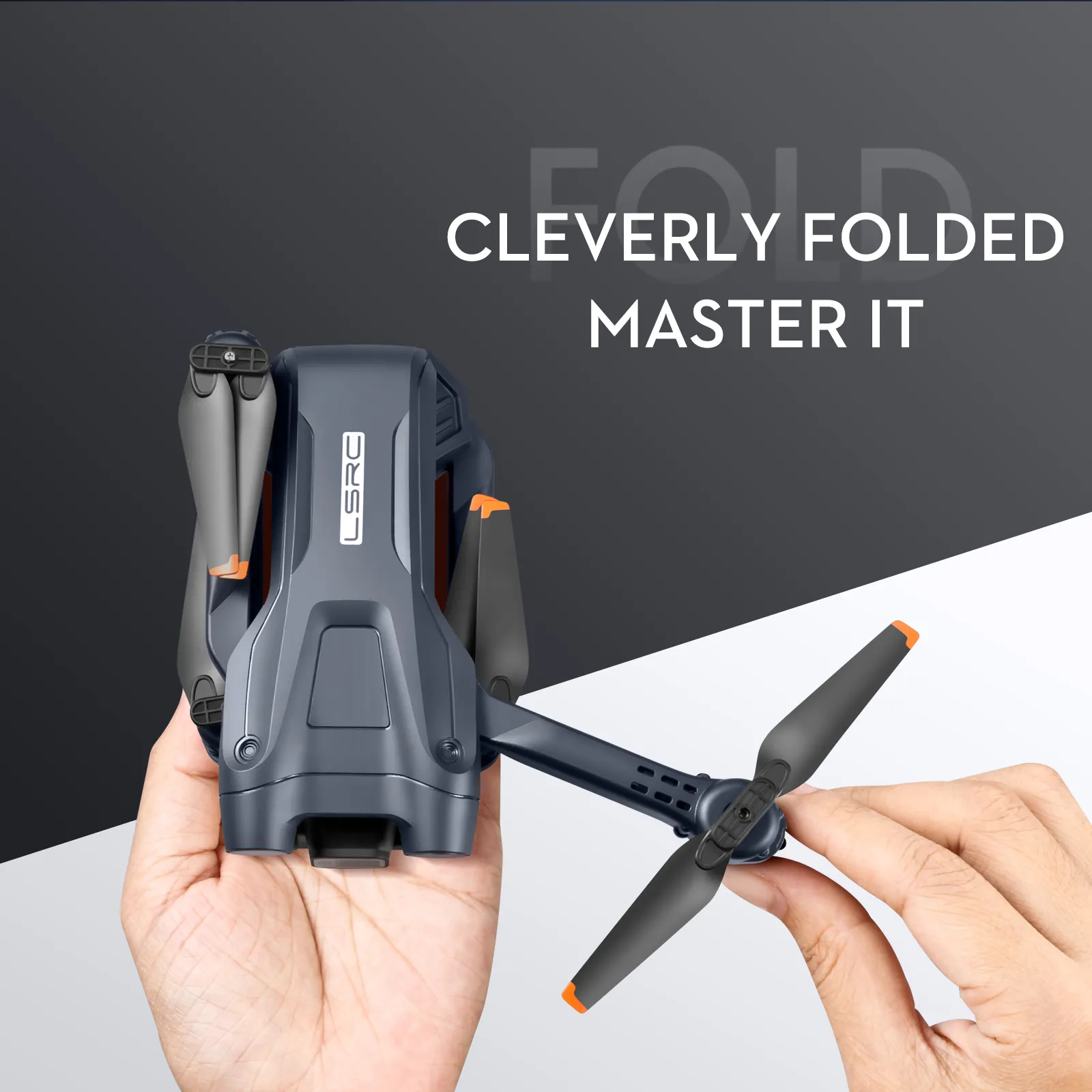 New MINI4 UAV 4K HD ESC Camera Optical Flow Positioning Obstacle Avoidance Foldable Quadcopter Remote Control Drone Toy Boy Gift