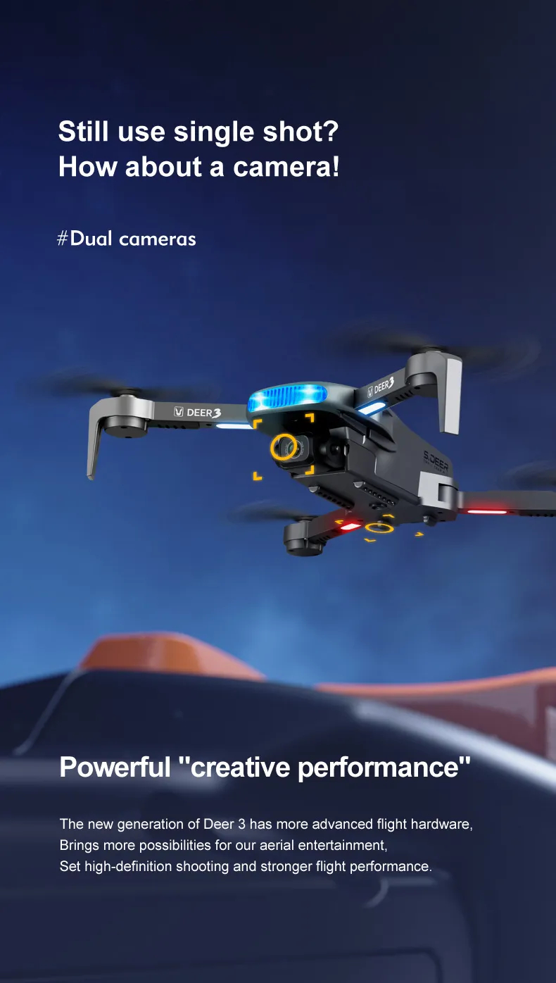 New LU3 Max Professional drone 8K HD ESC Camera 5G Wifi FPV optical Flow Foldable RC quadcopter aerial photography Gift toys