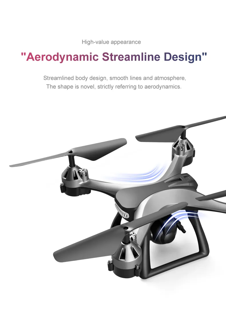 New JC801 Drone 4k Professional WiFi Fpv HD wide-angle camera RC Aerial Photography quadcopter helicopter Camera-free toy gift