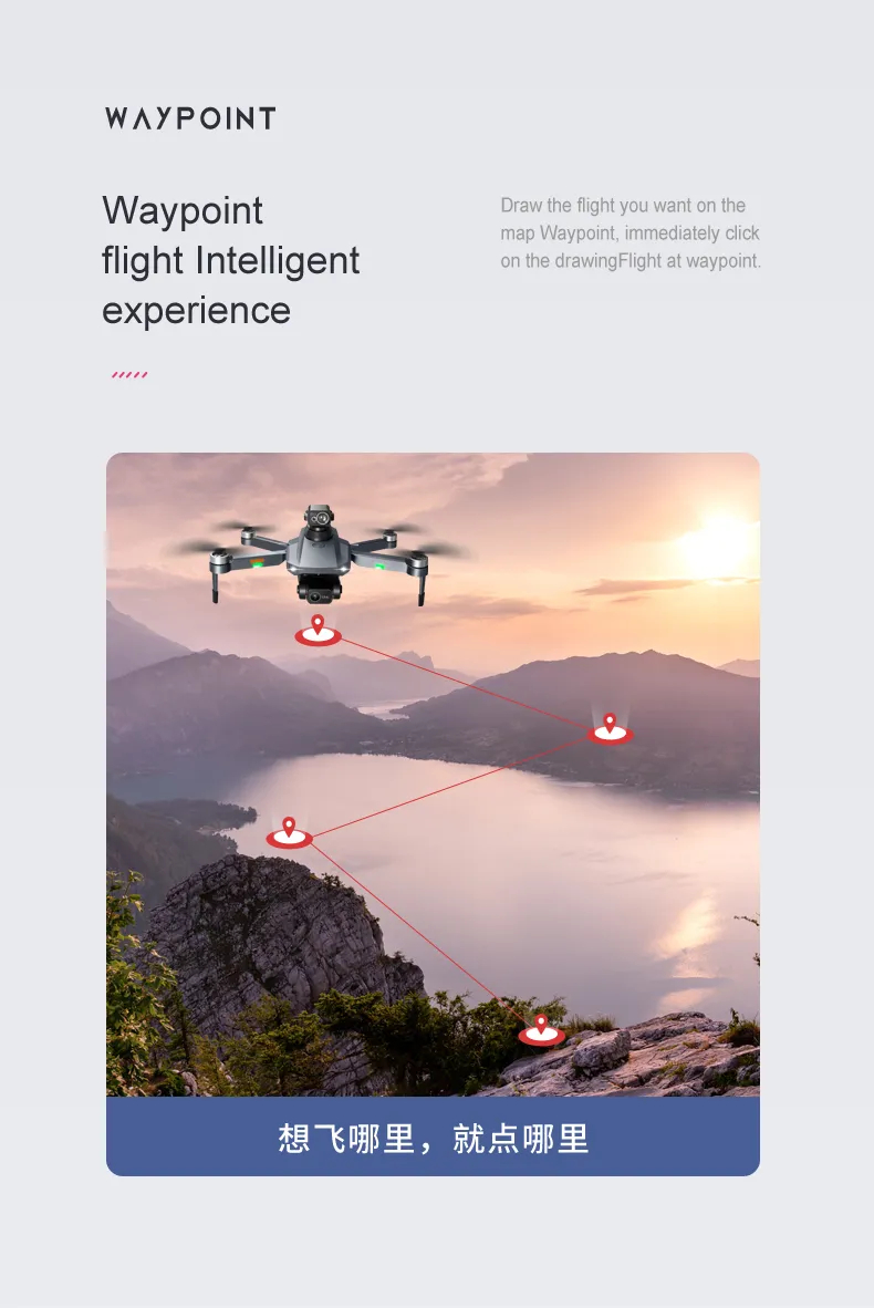 RG101 Pro GPS Drone 8K With 2-axis Gimbal HD Dual Camera 5G WIFI 360° Obstacle Avoidance Brushless Foldable Quadcopter Dron