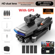 The new D6 professional mini drone 4kWifi FPV HD ESC camera optical flow with obstacle avoidance foldable quadcopter toy gift