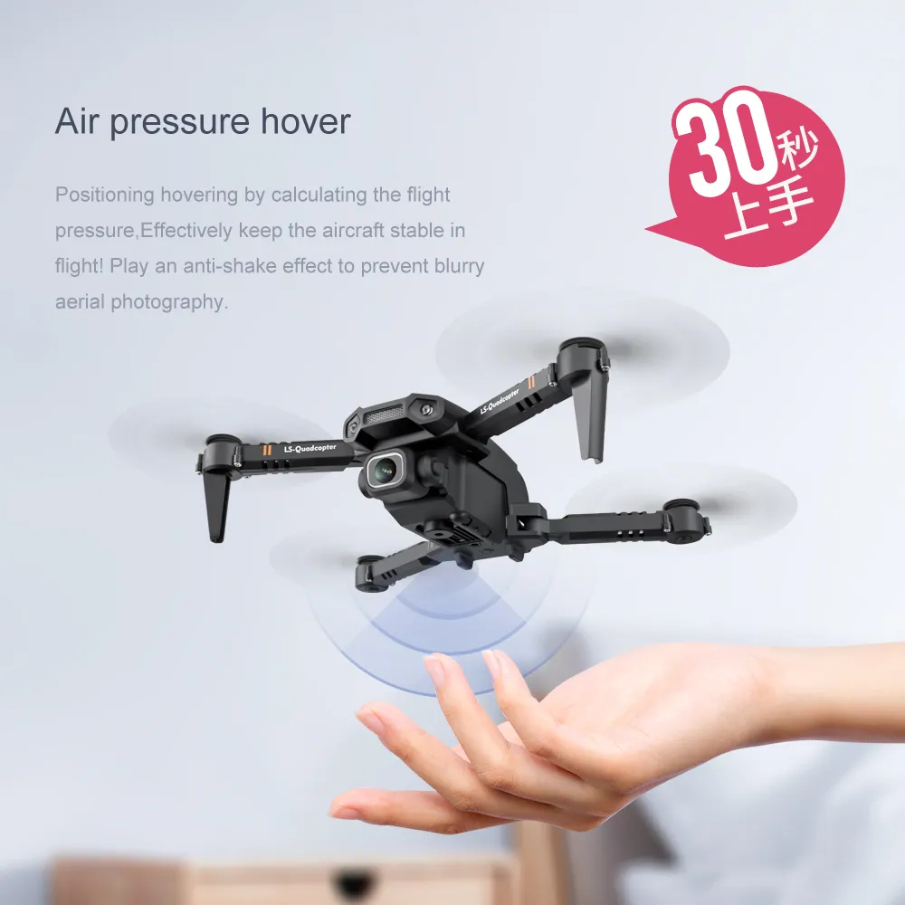 2021 New Mini Drone XT6 4K 1080P HD Camera WiFi Fpv Air Pressure Altitude Hold Foldable Quadcopter RC Drone Kid Toy GIft