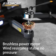 Mini Pro Drone P14 4K ESC HD Camera 360° Obstacle Avoidance optical flow aerial photography Foldable quadcopter Children's toys