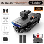 The new D6 professional mini drone 4kWifi FPV HD ESC camera optical flow with obstacle avoidance foldable quadcopter toy gift