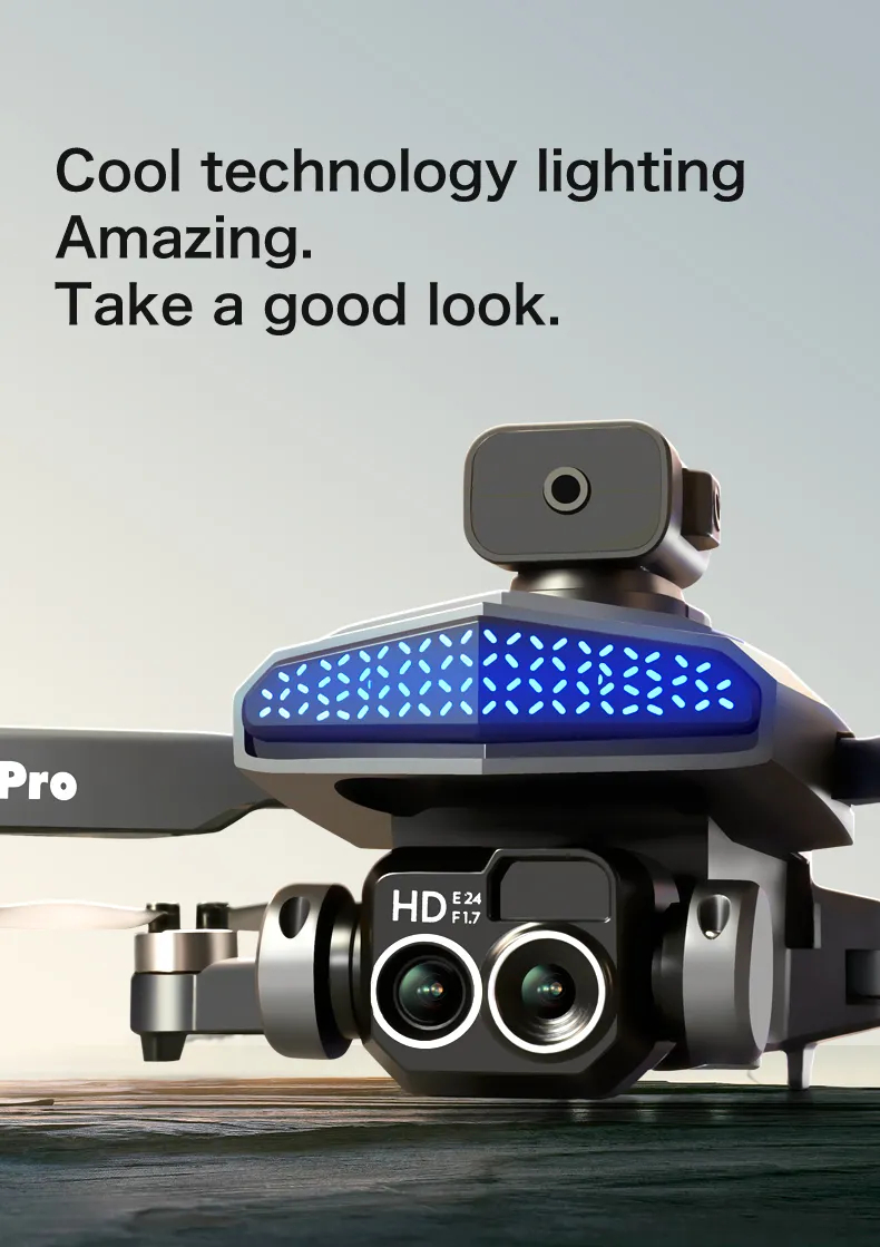 The new D6 professional mini drone 4kWifi FPV HD ESC camera optical flow with obstacle avoidance foldable quadcopter toy gift