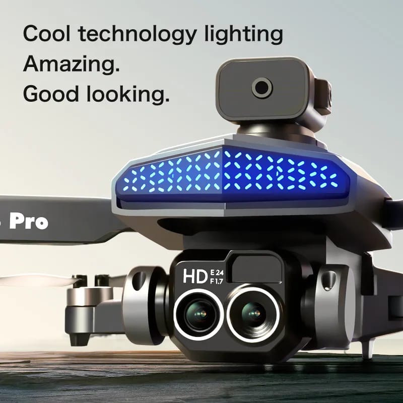 The new D6 professional mini drone 4kWifi FPV HD ESC camera optical flow with obstacle avoidance foldable quadcopter toy gift