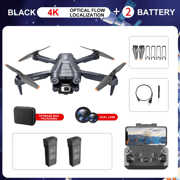 4K drone professional HD6K ESC camera WIFI FPV optical flow positioning obstacle avoidance four-axis foldable RC helicopter toys