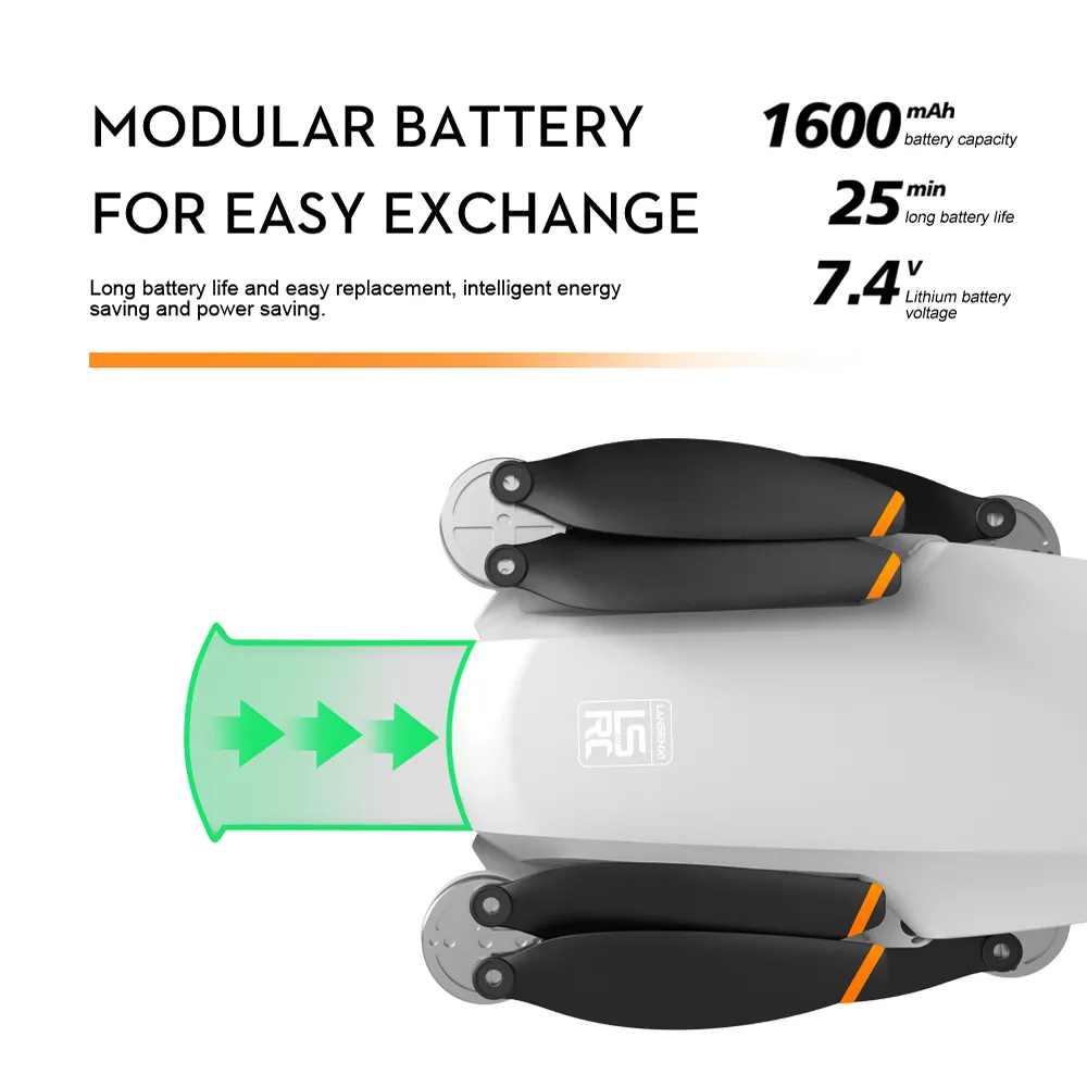New S6S 4K Mini Drone GPS 5G Wifi HD Camera EIS Camera Optical Flow Brushless Motor Foldable Quadcopter RC Helicopter Toy
