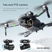 RG101 Pro GPS Drone 8K With 2-axis Gimbal HD Dual Camera 5G WIFI 360° Obstacle Avoidance Brushless Foldable Quadcopter Dron