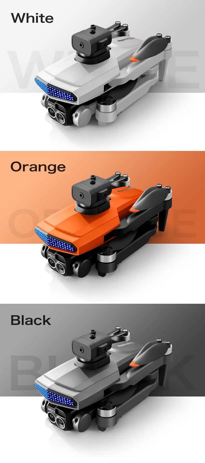 The new D6 professional mini drone 4kWifi FPV HD ESC camera optical flow with obstacle avoidance foldable quadcopter toy gift