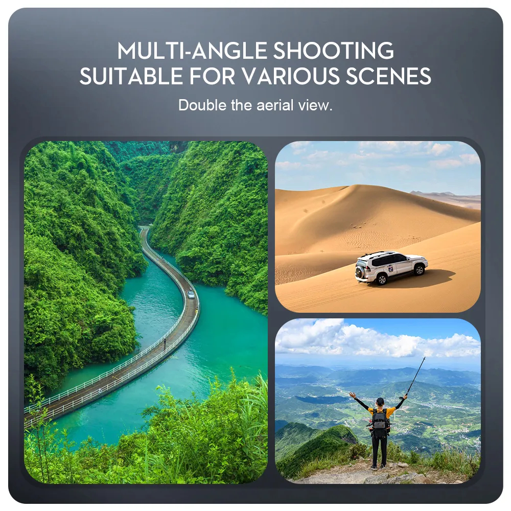 New S6S 4K Mini Drone GPS 5G Wifi HD Camera EIS Camera Optical Flow Brushless Motor Foldable Quadcopter RC Helicopter Toy