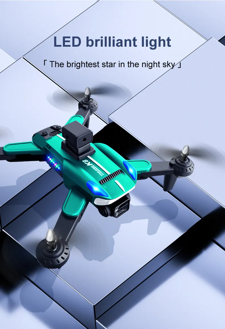 Newest K8 Drone Professional 4K HD Camera ESC Wifi FPV with Optical Flow Obstacle Avoidance RC Foldable Quadcopter RC Helicopter