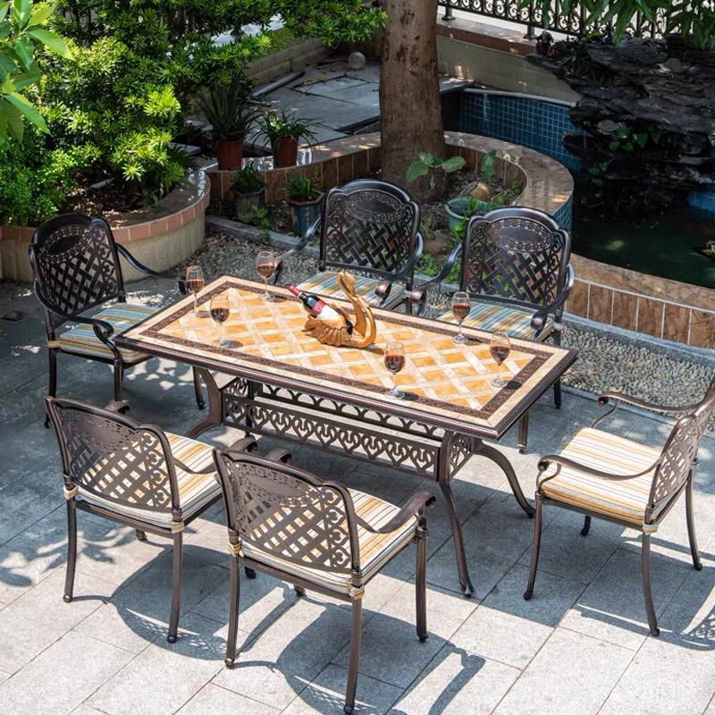 Courtyard tables and chairs