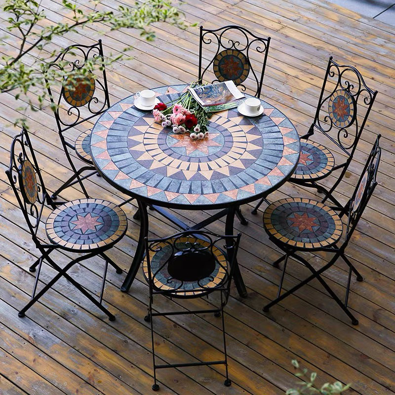 yard furniture yard table with chairs