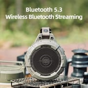 mifa Tango Portable Bluetooth Speaker With Flashlight,IP67 Waterproof &Shockproof,Bass Loudness Bluetooth 5.3, 25 HoursPlaytime