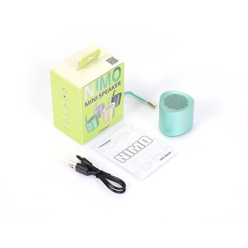 Tronsmart Nimo Portable Speaker Mini Speaker with Stereo Pairing, Hands-Free Call, IPX7 Waterproof, for Travel, Outdoor