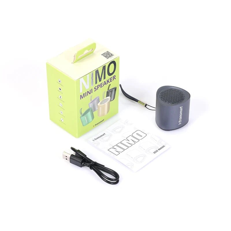 Tronsmart Nimo Portable Speaker Mini Speaker with Stereo Pairing, Hands-Free Call, IPX7 Waterproof, for Travel, Outdoor