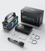 mifa WildRock Portable Karaoke Party Speaker with Wireless Microphone, Bluetooth 5.0 Speakers, 60W Powerful Sound, 13H Playtime