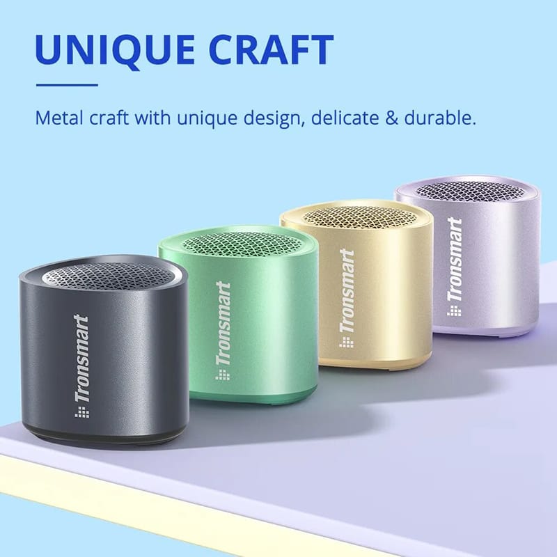 Tronsmart Nimo Portable Speaker Mini Speaker with Stereo Pairing, Hands-Free Call, IPX7 Waterproof, for Travel, Outdoor