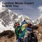 WISETIGER Speaker Buetooth IPX7 Waterproof Outdoor Sports Sound Box True Wireless Stereo Surround Audio BT5.0 Speaker Music Box