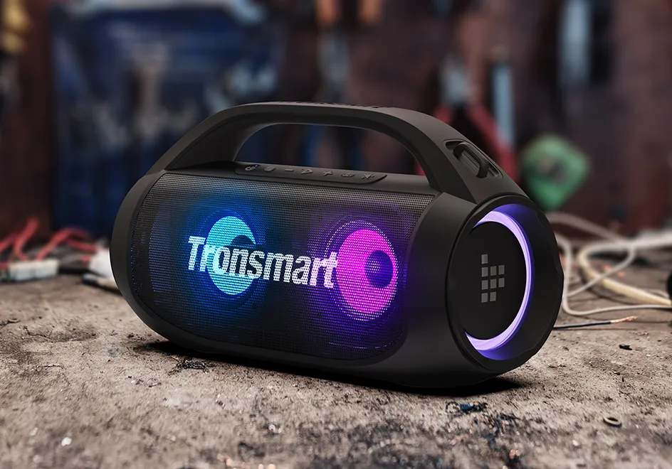 Tronsmart Bang SE Speaker Powerful Portable Speaker with Bluetooth 5.3, Portable Handle, 24-Hour Playtime, for Party, Camping