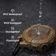 mifa Tango Portable Bluetooth Speaker With Flashlight,IP67 Waterproof &Shockproof,Bass Loudness Bluetooth 5.3, 25 HoursPlaytime