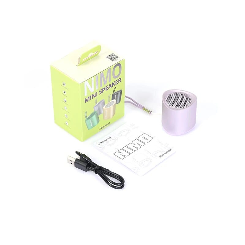 Tronsmart Nimo Portable Speaker Mini Speaker with Stereo Pairing, Hands-Free Call, IPX7 Waterproof, for Travel, Outdoor