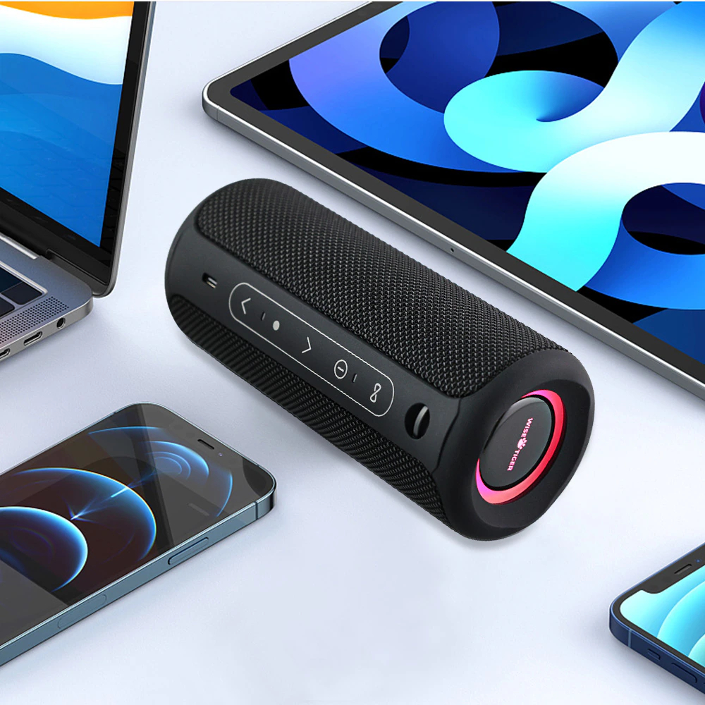 WISETIGER Portable Bluetooth Speaker 30W IPX7 Waterproof Powerful Sound ...