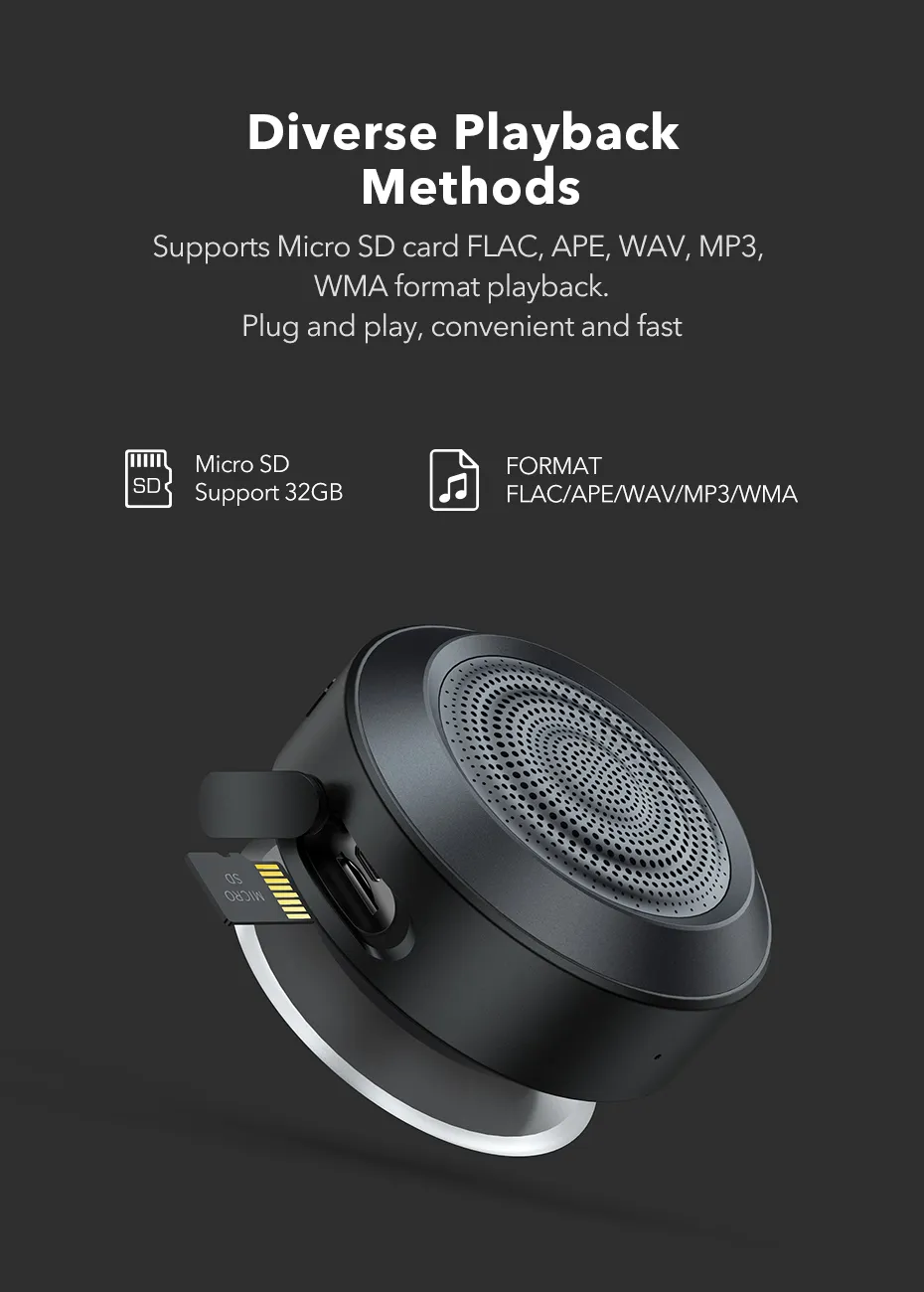 mifa A4 bluetooth shower speaker IPX7 warterproof wireless portable bluetooth 5.0 with Calls Handsfree speaker