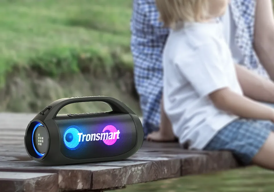 Tronsmart Bang SE Speaker Powerful Portable Speaker with Bluetooth 5.3, Portable Handle, 24-Hour Playtime, for Party, Camping
