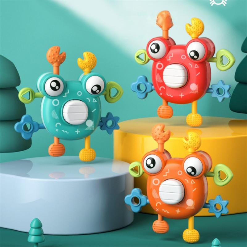1/2PCS Montessori Sensory Toys Baby 6 12 Months Silicone Pull String Interactive Educational Toy For Toddler Development