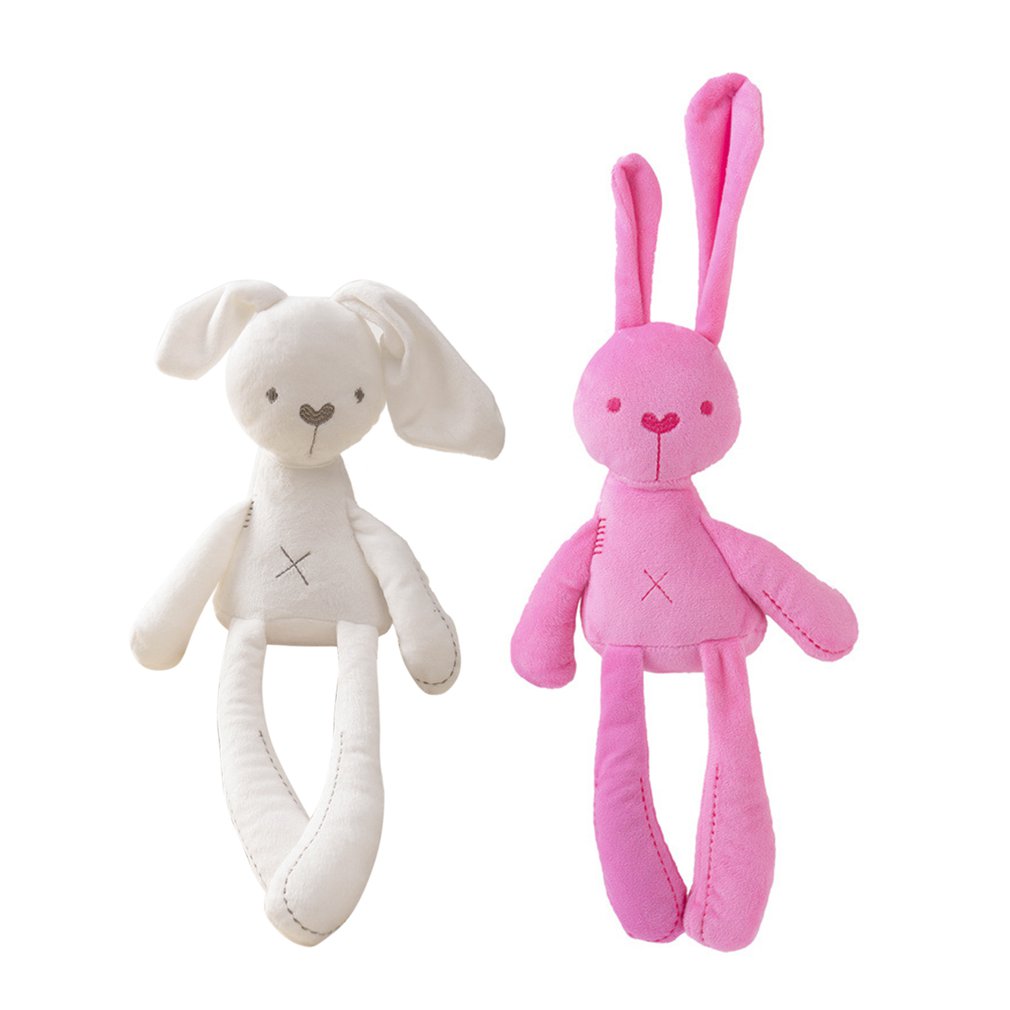 The Bunny Plush Regular Animal Solid Baby Toy Party Birthday Kids Gifts Rabbit Sleeping Comfort Soft doll Toy Stuffed