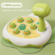Duck/Frog/Pig Baby Toy Montessori Learning Game Educational Puzzle Gift for 12 24 Months Toddler Boy/Girl with Hammer