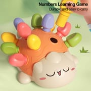 Toddler Dinosaur Hedgehog Montessori Insert Toy Baby Children Kid Concentration Training Early Education Fine Motor Sensory Game