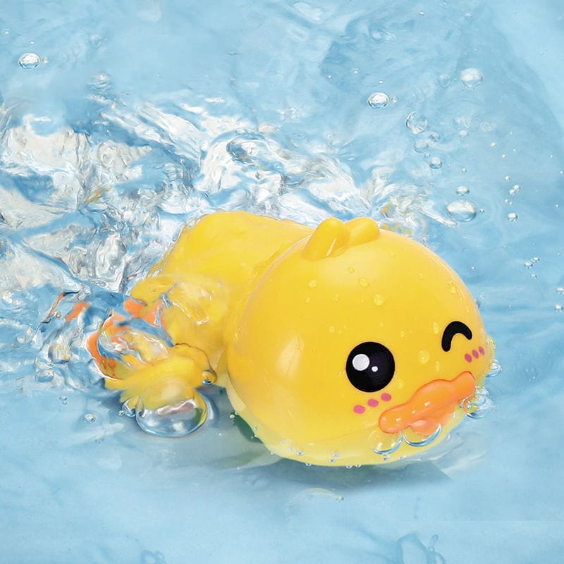 Summer Bath Toys Kids Swimming Clockwork Dolls Play Water Baby Bathing Cute Funny Children Bathroom Shower Bathtub Animals Toy