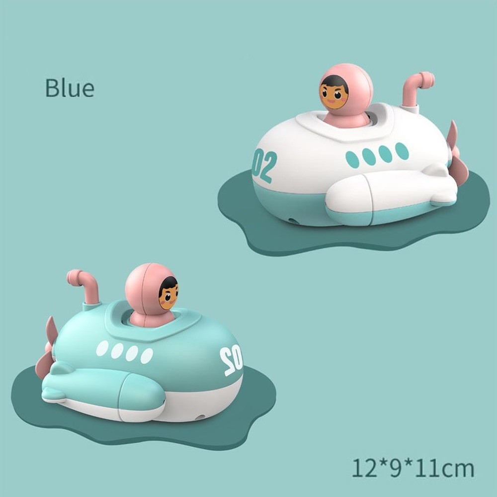 Baby Bath Toys Submarine Wind Up Toy Clockwork Ship Boat Kids Water Toys Swimming Pool Beach Game Toddler Boy Toys Children Gift
