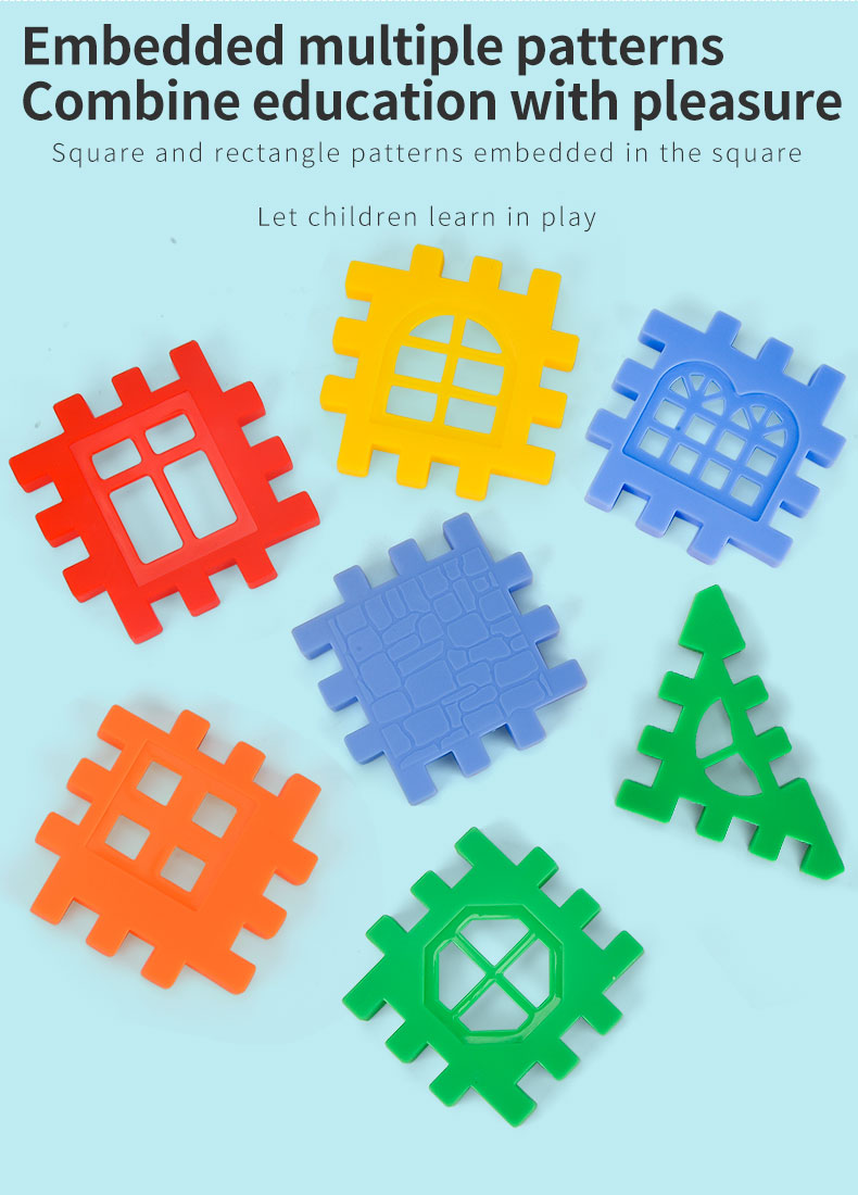50pcs/lot Building Blocks Baby Paradise House spelling puzzle blocks City DIY Creative Model Figures Educational Kids Toys 50pcs/lot Building Blocks Baby Paradise House spelling puzzle blocks City DIY Creative Model Figures Educational Kids Toys